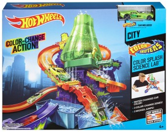 Hot Wheels Color Shifter Laboratory Playset