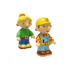 Set figurine Bob si Wendy - Constructorul Bob - Take Along