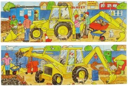 Puzzle Duo-Tractorul excavator