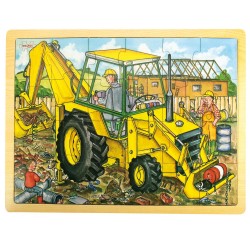 Puzzle - Tractor excavator