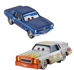 Cars 2 - Set masinute metalice Darrell Cartrip si Brent Mustangburger