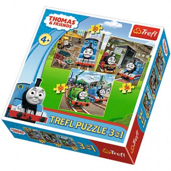 Thomas puzzle 3 in 1