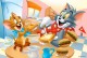 Puzzle  Tom si Jerry la masa