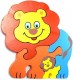 Leu - puzzle din lemn