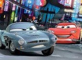 Cars 2 - Puzzle Finn McMissile si Lightning McQueen