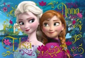 Puzzle 100 piese -Anna si Elsa